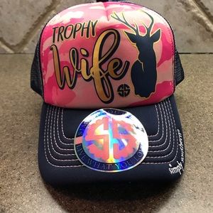 🆕 Simply Southern “Trophy Wife” Truckers Hat
